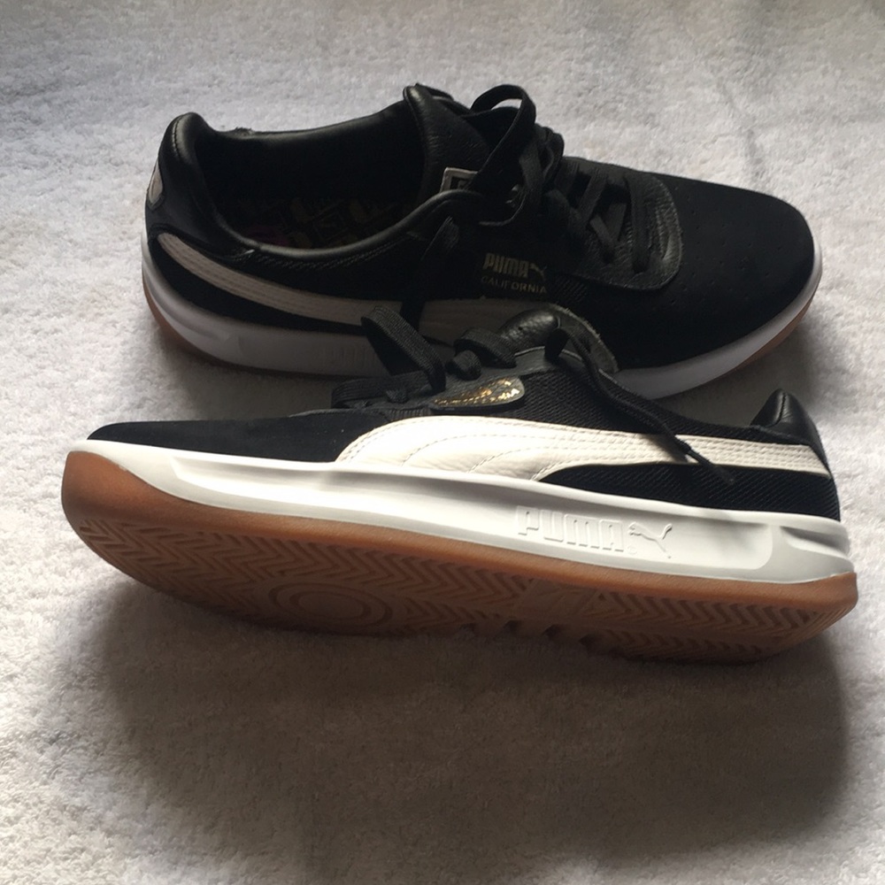 Black Puma Men Sneakers